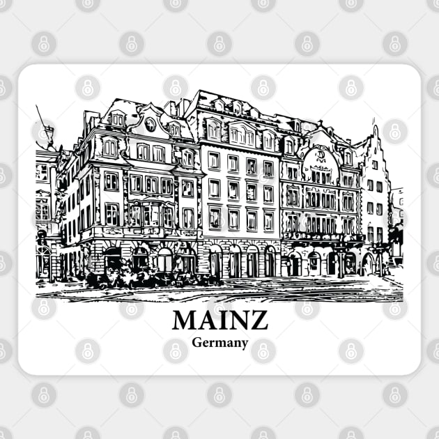 Mainz - Germany Magnet by Lakeric